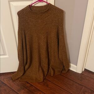 Maurices Chestnut Knit Sweater